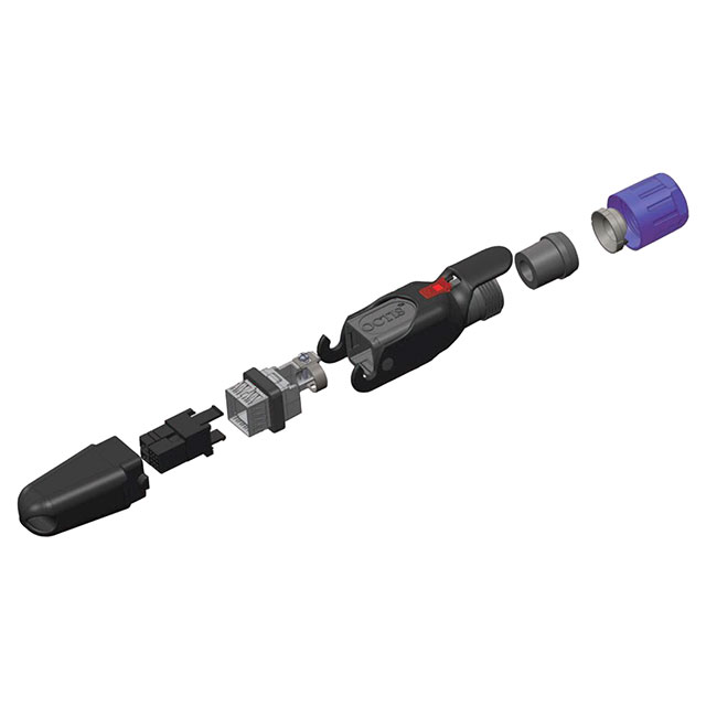 CONN SFP+ PLUG 20POS CRIMP STR CONN SFP+ PLUG 20POS CRIMP STR