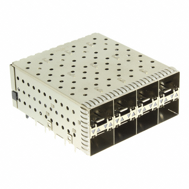 CONN SFP+ RCP W/CAGE 2X4 160P RA CONN SFP+ RCP W/CAGE 2X4 160P RA