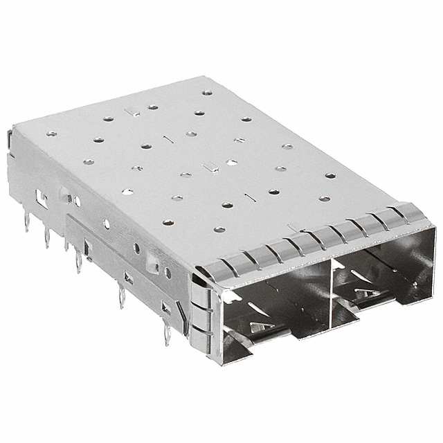 CONN SFP+ CAGE 1X2 PRESS-FIT R/A CONN SFP+ CAGE 1X2 PRESS-FIT R/A