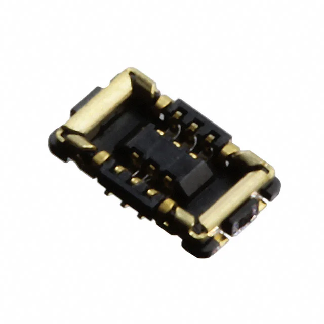 CONN RCPT 6POS SMD GOLD