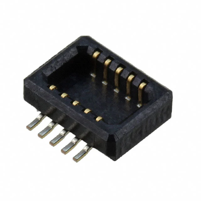 CONN PLUG 10POS SMD GOLD