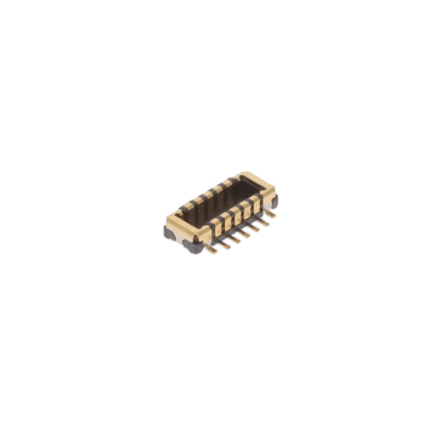 CONN PLUG 10POS SMD GOLD