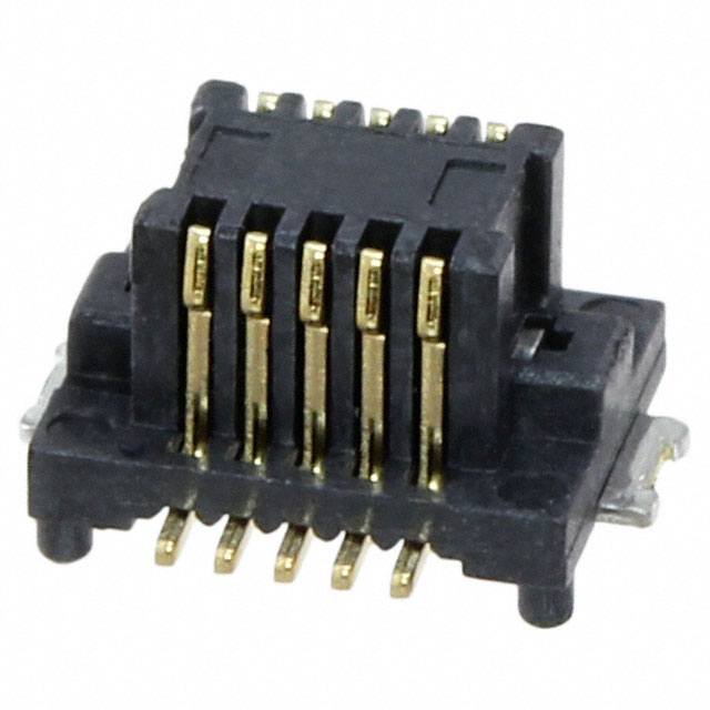 CONN RCPT 10POS SMD GOLD