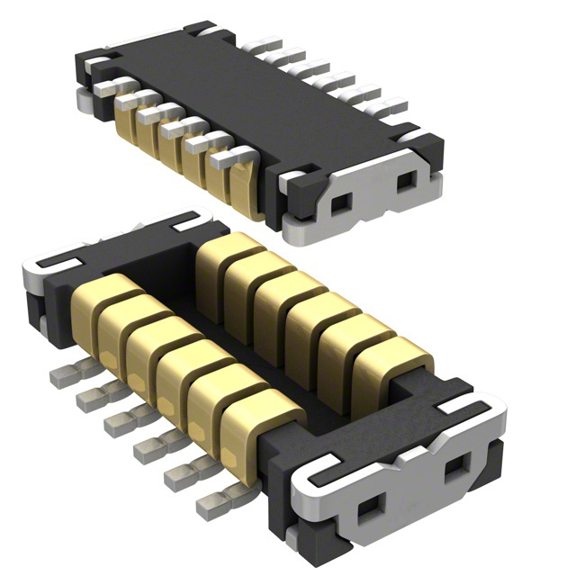 CONN PLUG 12POS SMD GOLD