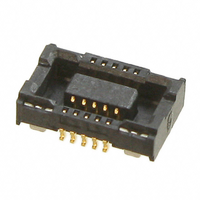 CONN RCPT 10POS SMD GOLD