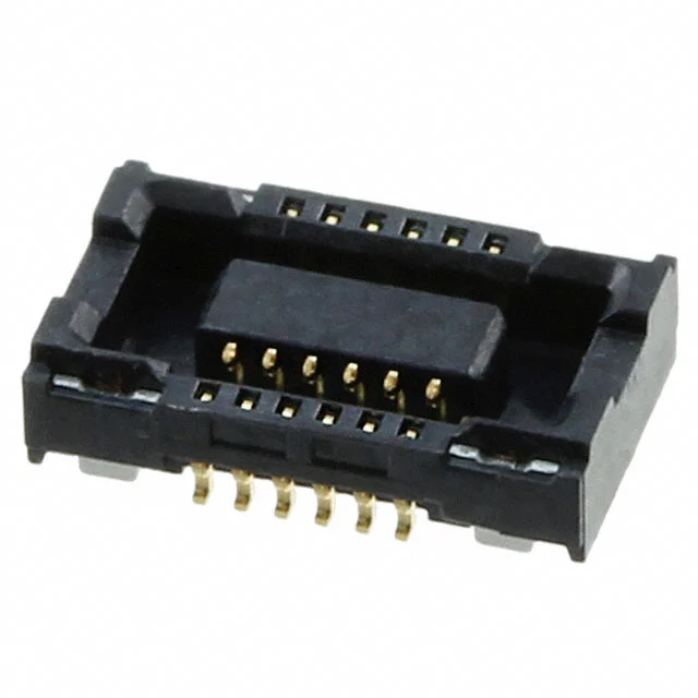 CONN RCPT 12POS SMD GOLD