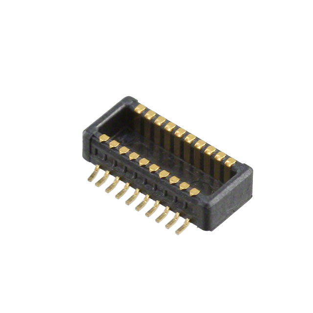 CONN PLUG 20POS SMD GOLD
