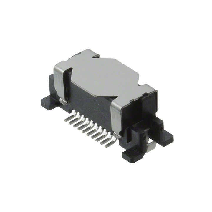 CONN PLUG 20POS SMD GOLD