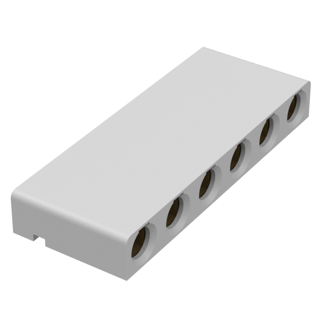 6POS HORIZONTAL POKE-HOME 4MM PI 6POS HORIZONTAL POKE-HOME 4MM PI