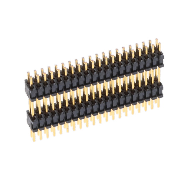 CONN HDR 40POS 0.05 STACK T/H