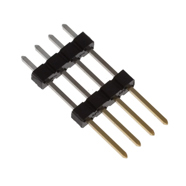 CONN HDR 4POS 0.1" STACK T/H CONN HDR 4POS 0.1" STACK T/H