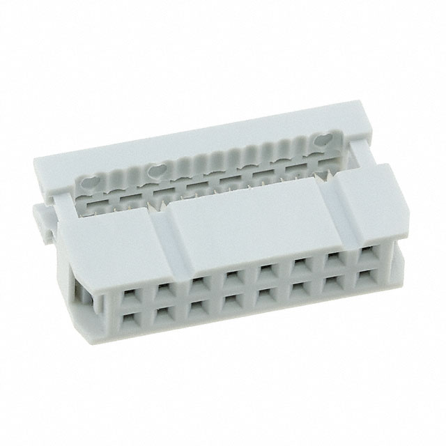 CONN SOCKET 16POS IDC GOLD