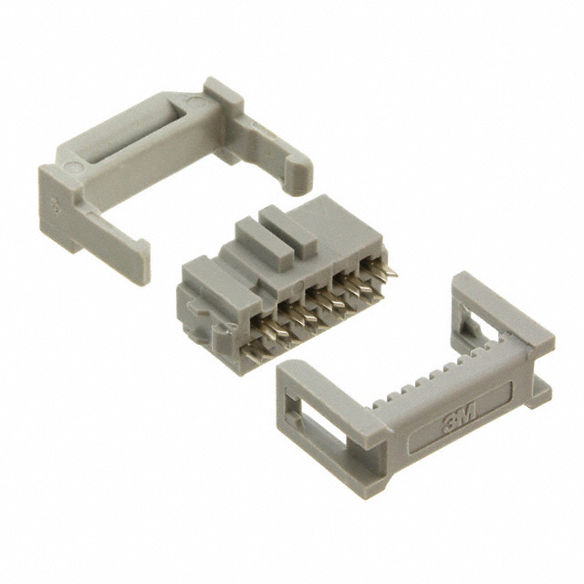 CONN RCPT 10P IDC 26-28AWG GOLD