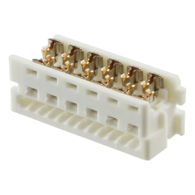 CONN RCPT 12POS IDC 26-28AWG CONN RCPT 12POS IDC 26-28AWG