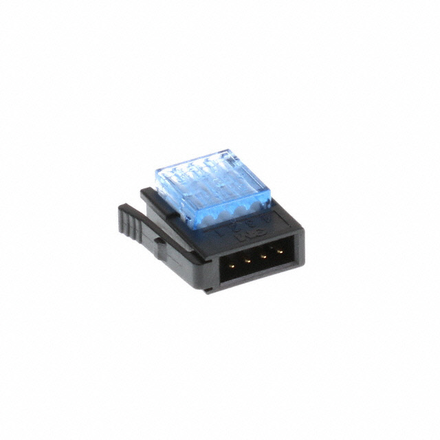 CONN PLUG 4POS IDC 20-22AWG GOLD CONN PLUG 4POS IDC 20-22AWG GOLD