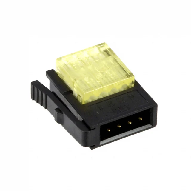 CONN PLUG 4POS IDC 24-26AWG GOLD