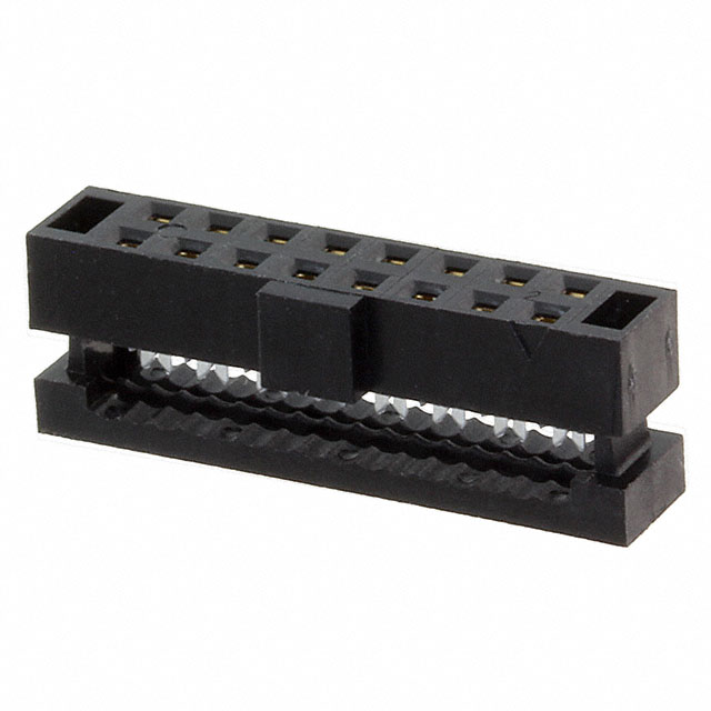 CONN RCPT 16POS IDC 28AWG GOLD