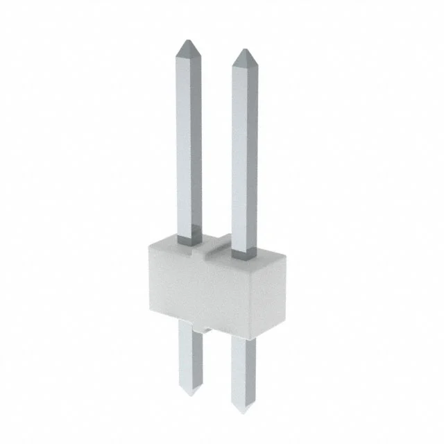 CONN HEADER VERT 2POS 2.54MM CONN HEADER VERT 2POS 2.54MM