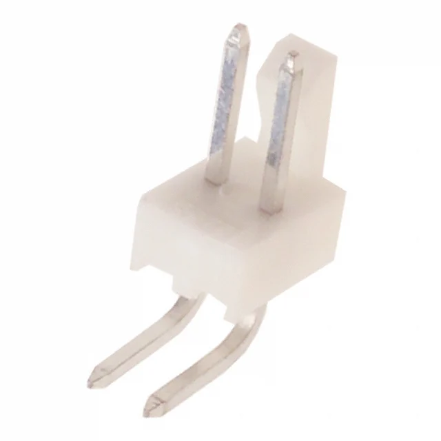 CONN HEADER R/A 2POS 2.54MM