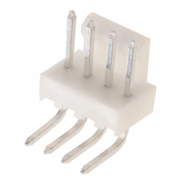 CONN HEADER R/A 4POS 2.54MM CONN HEADER R/A 4POS 2.54MM