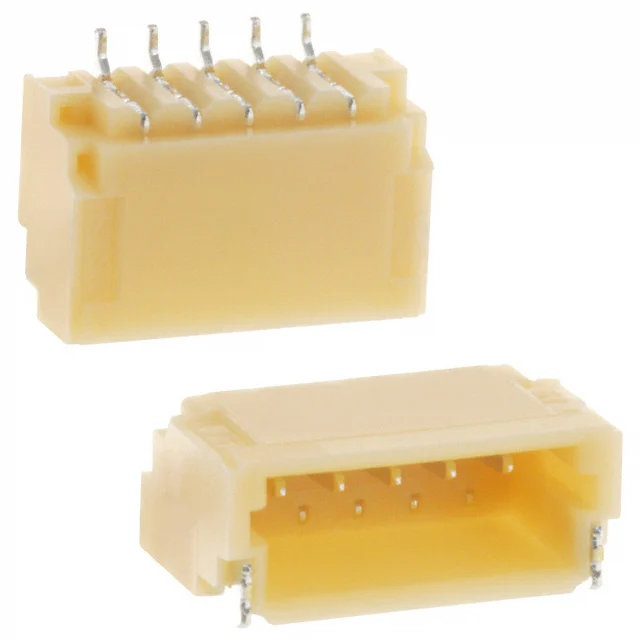 CONN HEADER SMD R/A 5POS 1MM