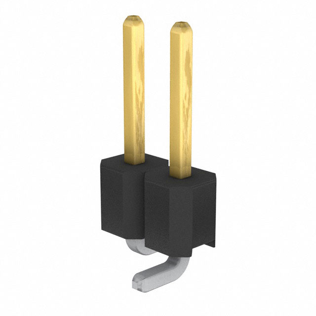 CONN HEADER SMD 2POS 2.54MM