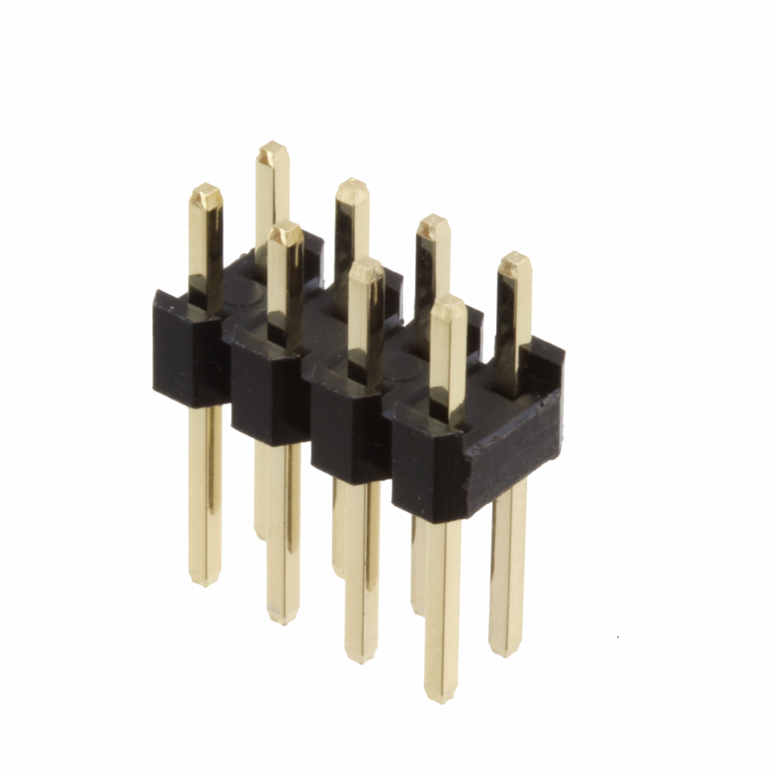 CONN HEADER VERT 8POS 2.54MM CONN HEADER VERT 8POS 2.54MM