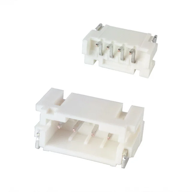 CONN HEADER SMD R/A 4POS 2MM