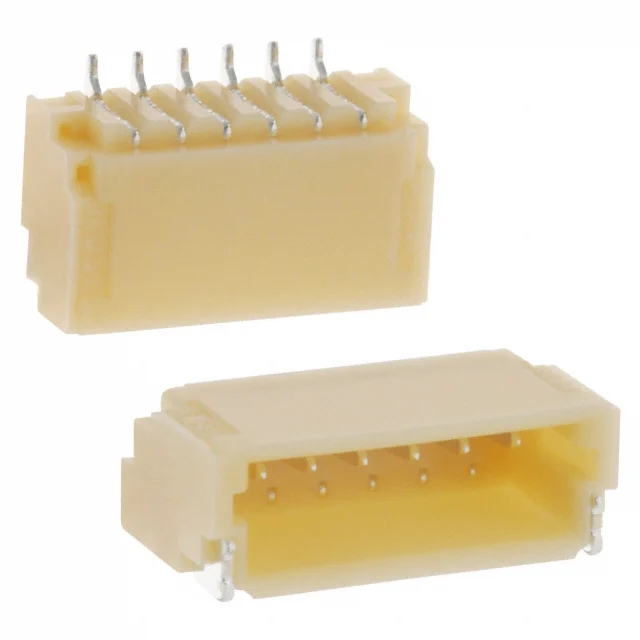 CONN HEADER SMD R/A 6POS 1MM CONN HEADER SMD R/A 6POS 1MM