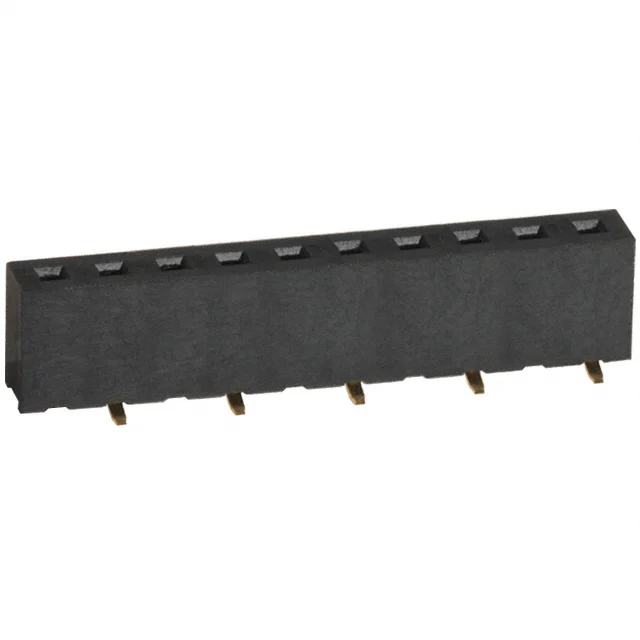 CONN HDR 10POS 0.079 GOLD SMD