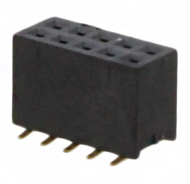 CONN RCPT 10POS 0.05 GOLD SMD CONN RCPT 10POS 0.05 GOLD SMD