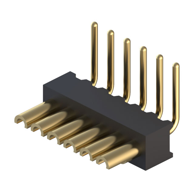 CONN HDR STRIP SOLDER 6POS GOLD CONN HDR STRIP SOLDER 6POS GOLD