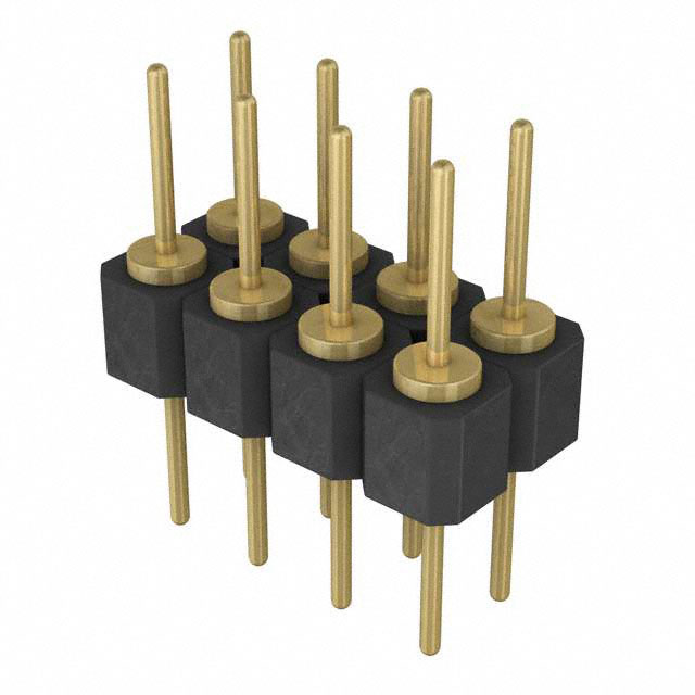 CONN HEADER VERT 8POS 2.54MM CONN HEADER VERT 8POS 2.54MM