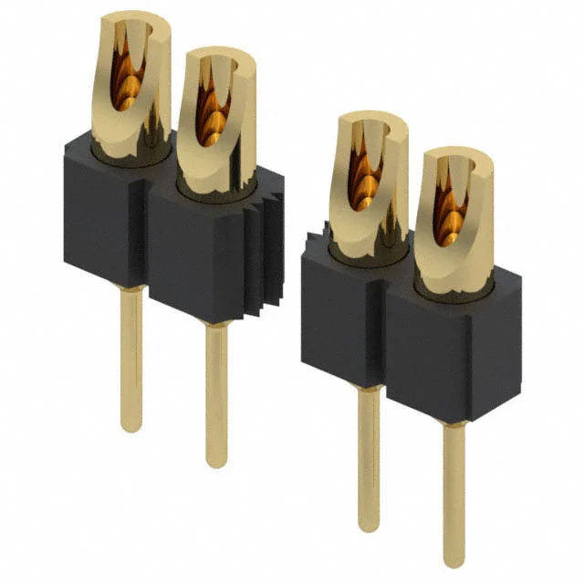 CONN HDR SOLDER 6POS GOLD CONN HDR SOLDER 6POS GOLD