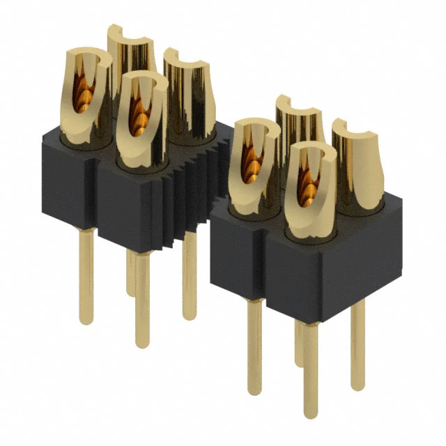 CONN HDR SOLDER 16POS GOLD CONN HDR SOLDER 16POS GOLD