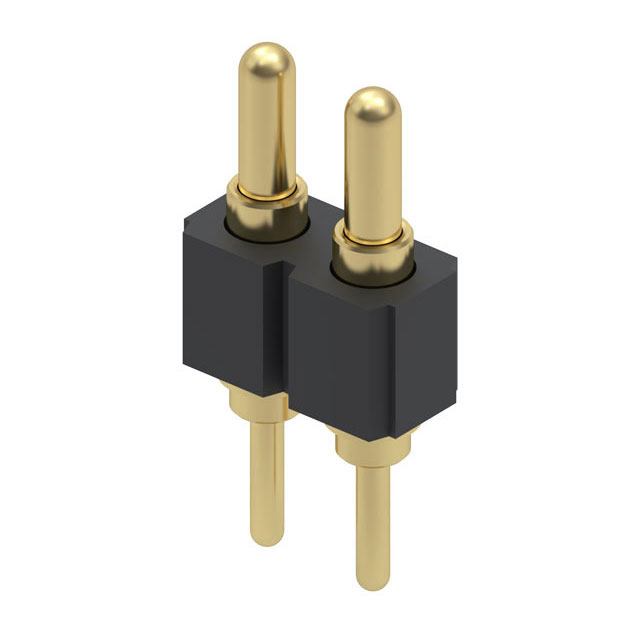 CONN SPRING PISTON 2POS PCB