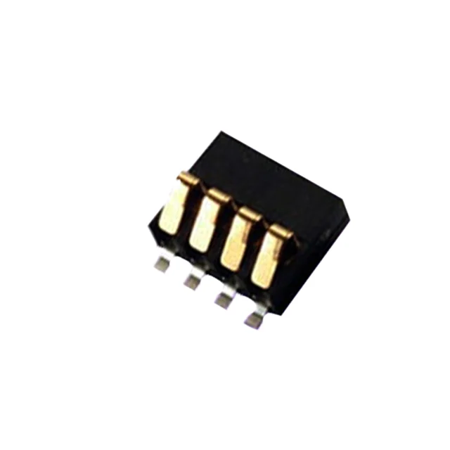 CONN SPRING BATTERY 4POS SMD CONN SPRING BATTERY 4POS SMD