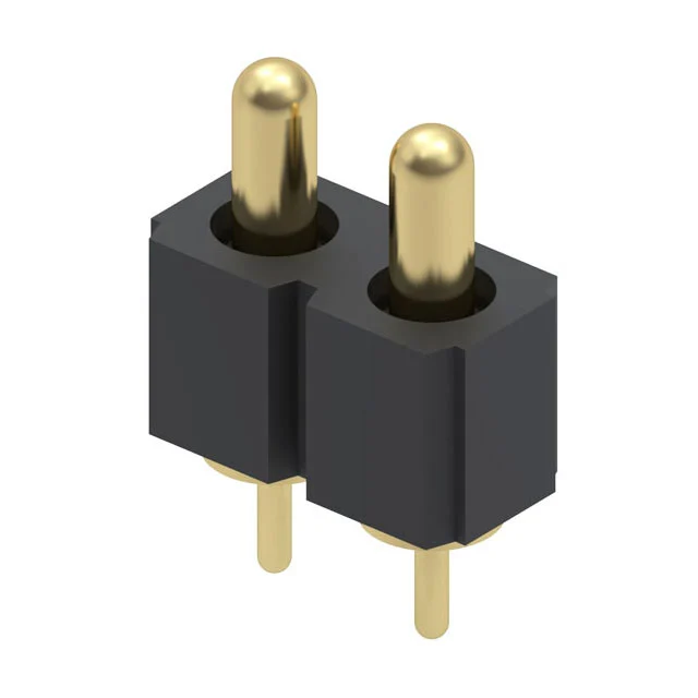 CONN SPRING PISTON 2POS PCB