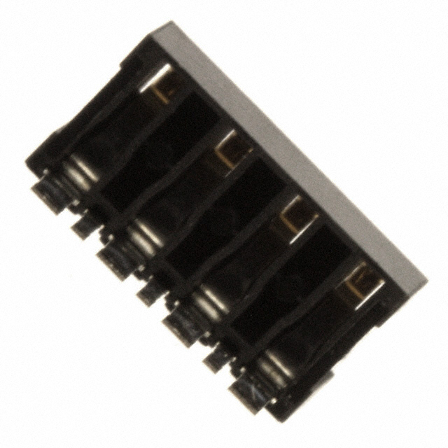 CONN SPRING BATTERY 4POS R/A SMD CONN SPRING BATTERY 4POS R/A SMD