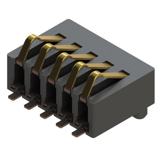 5 POS BATTERY 1.27MM PITCH 5 POS BATTERY 1.27MM PITCH