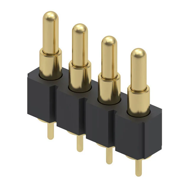 CONN SPRING PISTON 4POS PCB CONN SPRING PISTON 4POS PCB