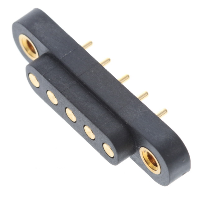 CONN SPRING TARGET 5POS PCB CONN SPRING TARGET 5POS PCB