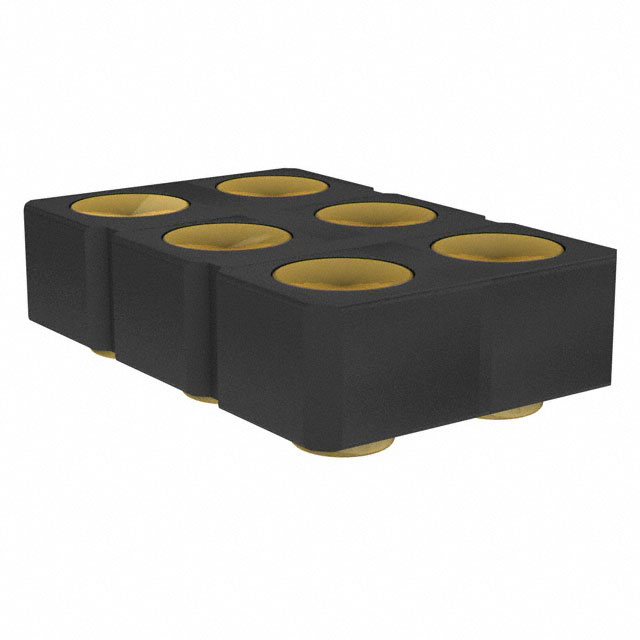 CONN SPRING TARGET 6POS SMD CONN SPRING TARGET 6POS SMD