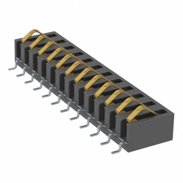 CONN SPRING MOD 12POS SMD