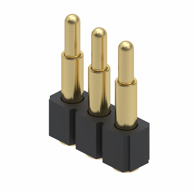 CONN SPRING PISTON 3POS SMD CONN SPRING PISTON 3POS SMD