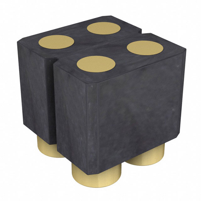 CONN SPRING TARGET 4POS SMD CONN SPRING TARGET 4POS SMD