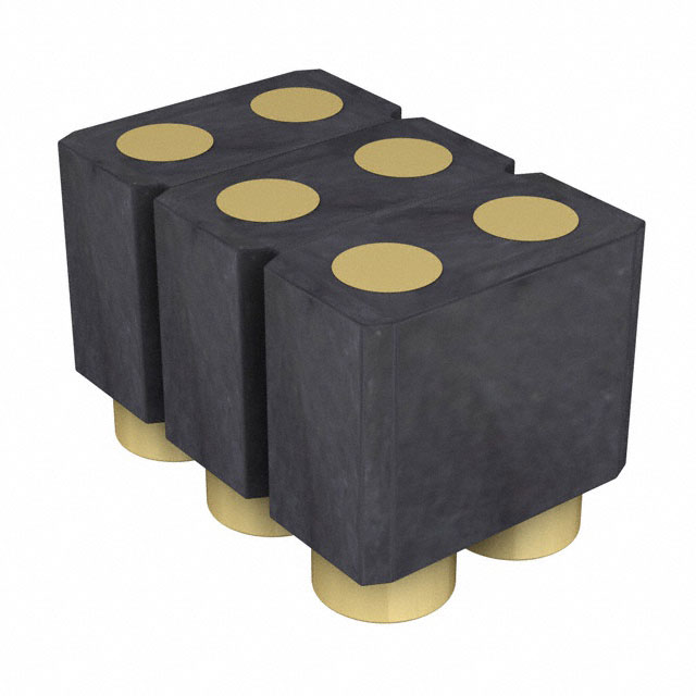 CONN SPRING TARGET 6POS SMD CONN SPRING TARGET 6POS SMD