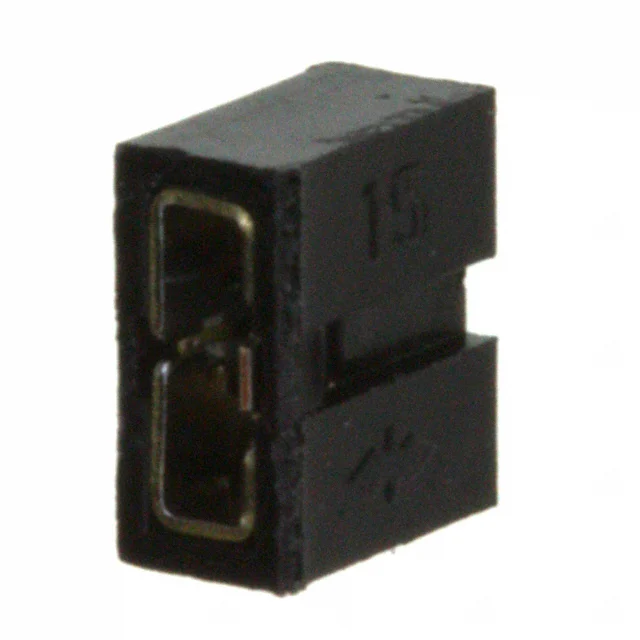 CONN SHUNT 2MM 2POS GOLD BLACK