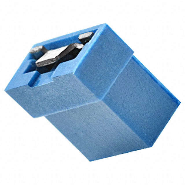 CONN JUMPER SHORTING TIN BLUE