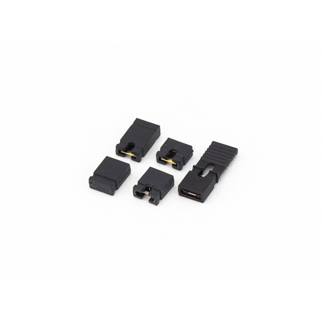 MINI JUMPERS, 2.54MM PITCH, BLAC